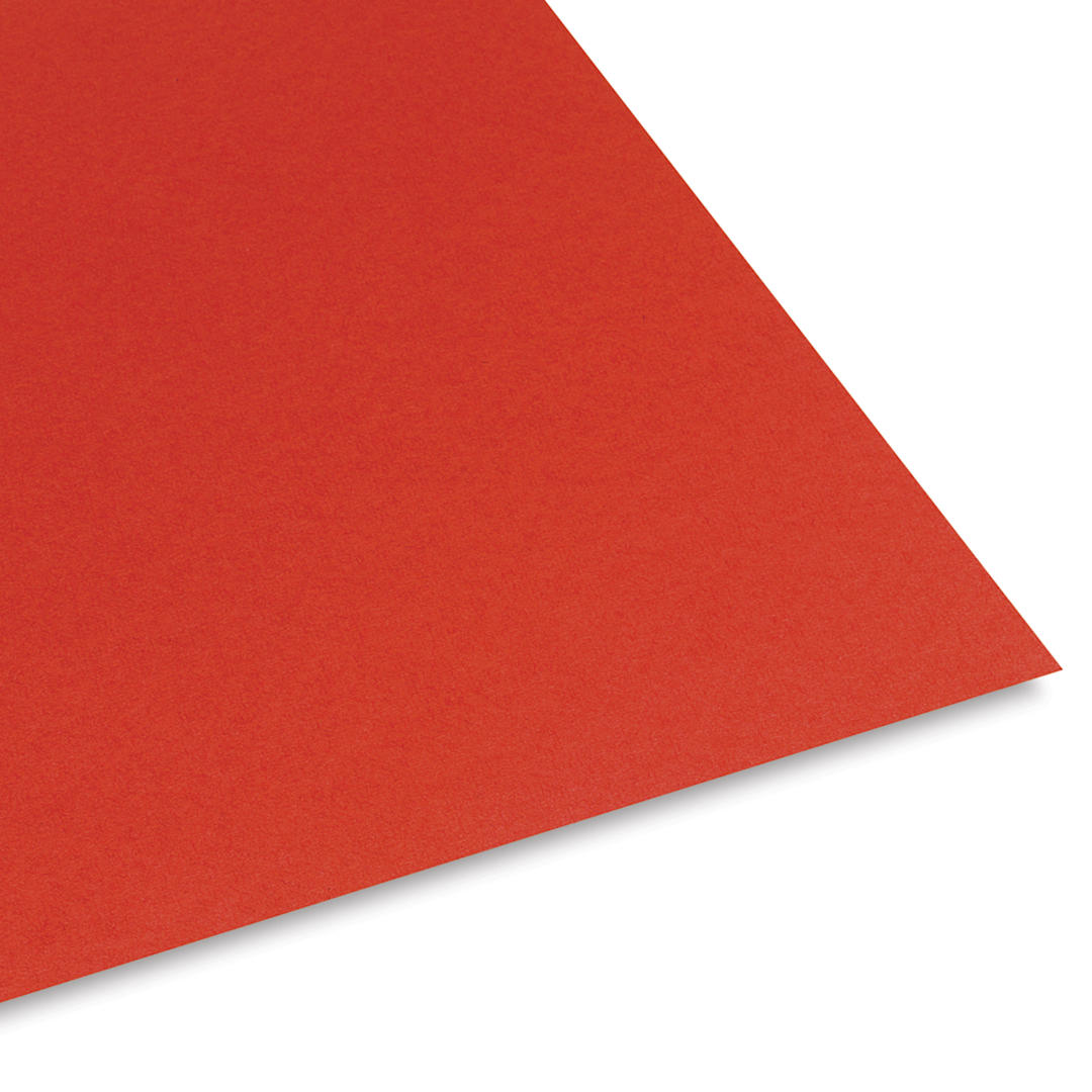 Open in modal - Pacon Railroad Board - 22" x 28" x 4 Ply, Red, 100 Sheets
