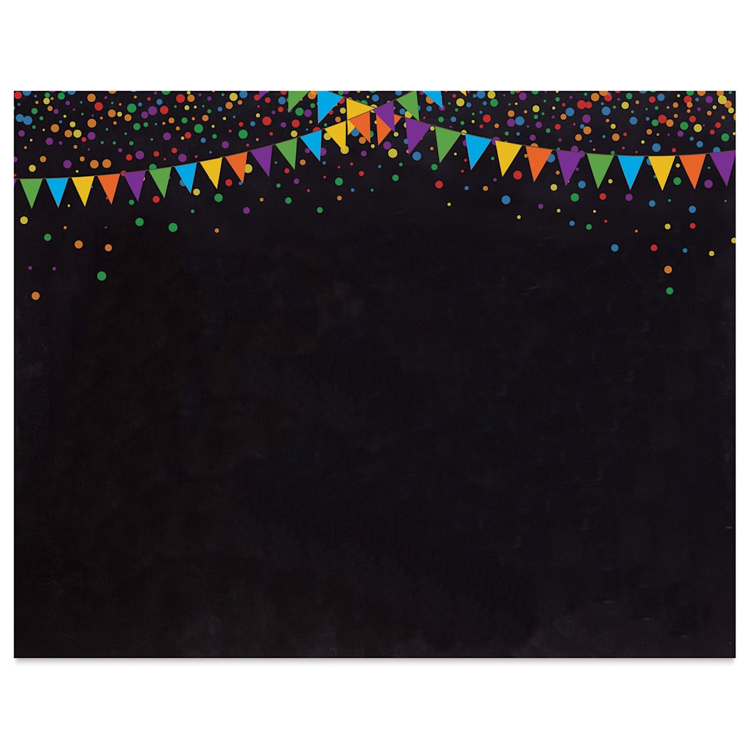 Open in modal - Pacon Ucreate Premium Pennant Poster Board - Single Sheet (front of board)