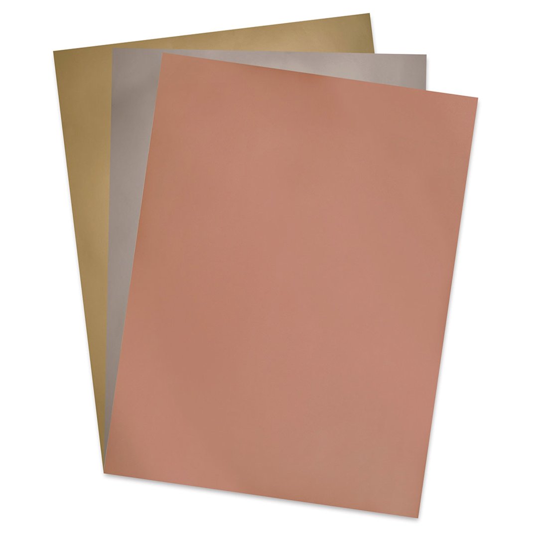 Open in modal - Pacon UCreate Metallic Poster Boards, set of 3 sheets shown