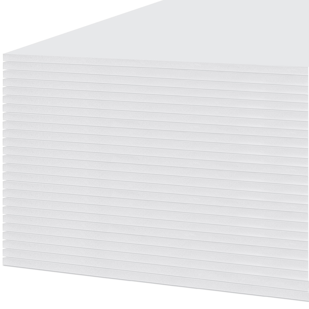 Open in modal - White Foam Board - 48" x 96" x 3/16", Pkg of 25