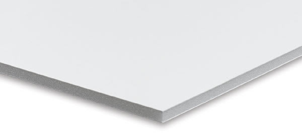 Open in modal - Foam Board, Pkg of 25 20" x 30"  Corner Swatch of Foam Board
