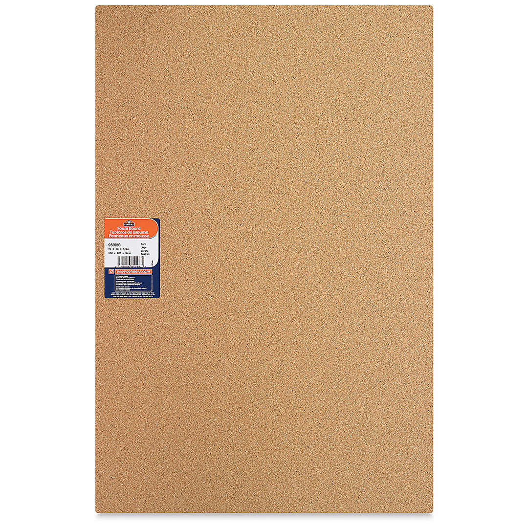 Open in modal - Cork Foamboard - 20" x 30", Single Sheet