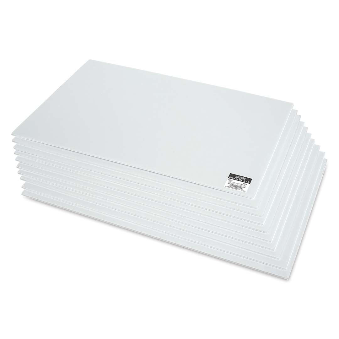 Open in modal - Pacon Ucreate White Foam Boards - 20" x 30", 3/16", Pkg of 10