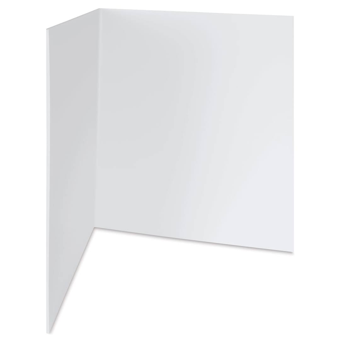 Open in modal - Fome-Cor Pro Folding Foam Pres Board - Bi-Fold, White, 15" x 20" x 3/16"