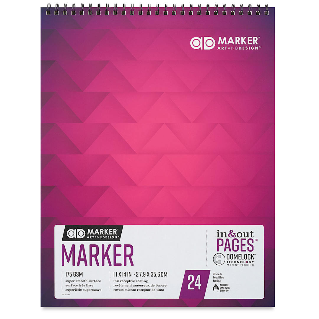 Open in modal - Chartpak Ad Marker Pad - 14" x 11", 24 Sheets