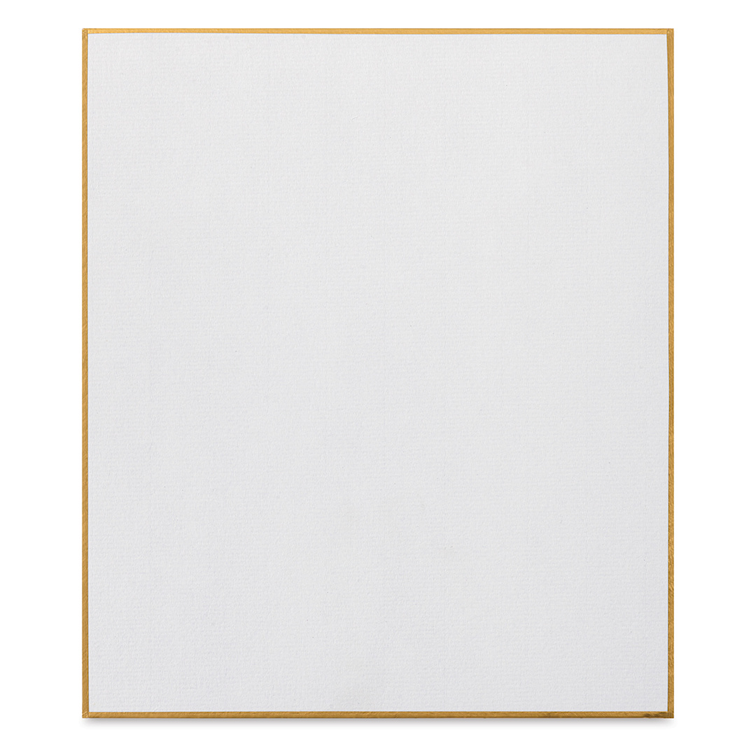 Open in modal - Aitoh Gasen Paper Shikishi Boards - 7" x 8-1/4", Pkg of 50, front of board