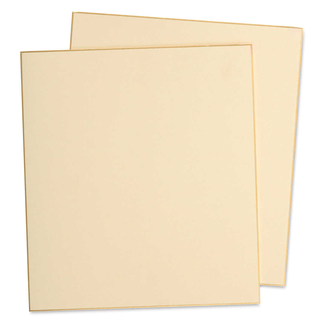 Open in modal - Aitoh Torinoko Paper Shikishi Boards - 9-1/2" x 10-3/4", Pkg of 2