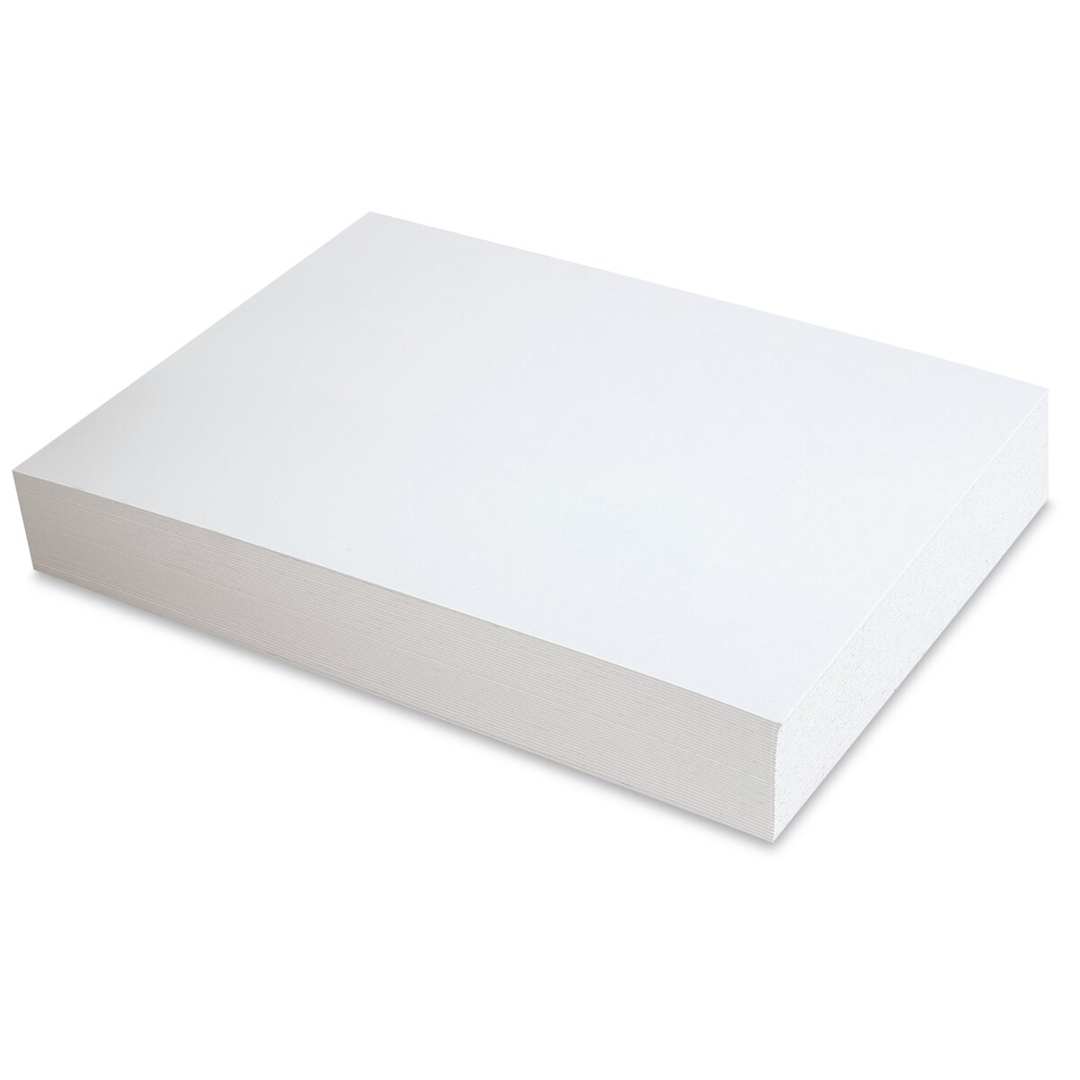 Open in modal - Crescent Illustration Board - 11" x 14", 18-Ply, White, Hot Press, Pkg of 40 Sheets