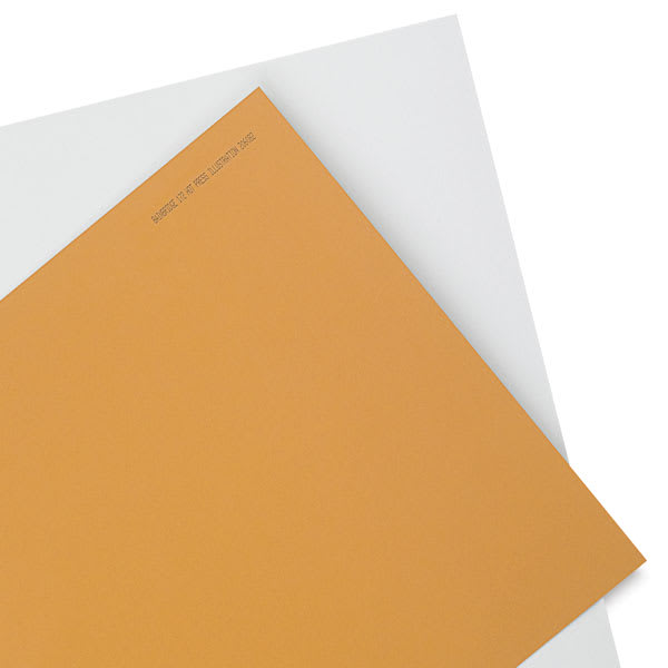 Open in modal - Bainbridge Hot Press Illustration Board - Two boards showing each side of Illustration board
