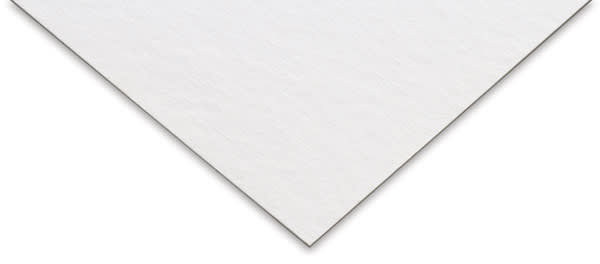 Open in modal - Art Alternatives Illustration Boards - Closeup of corner of Cold Press board showing color, texture