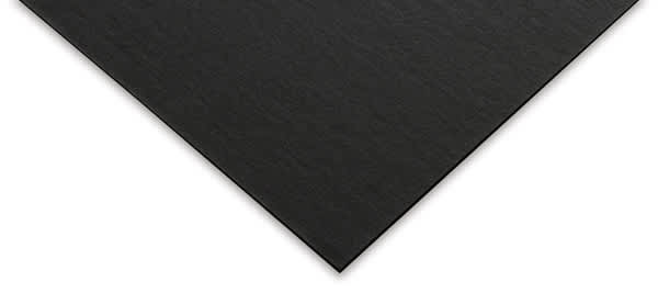 Open in modal - Super Black Presentation and Mounting Board - Closeup of corner of board to show color and texture