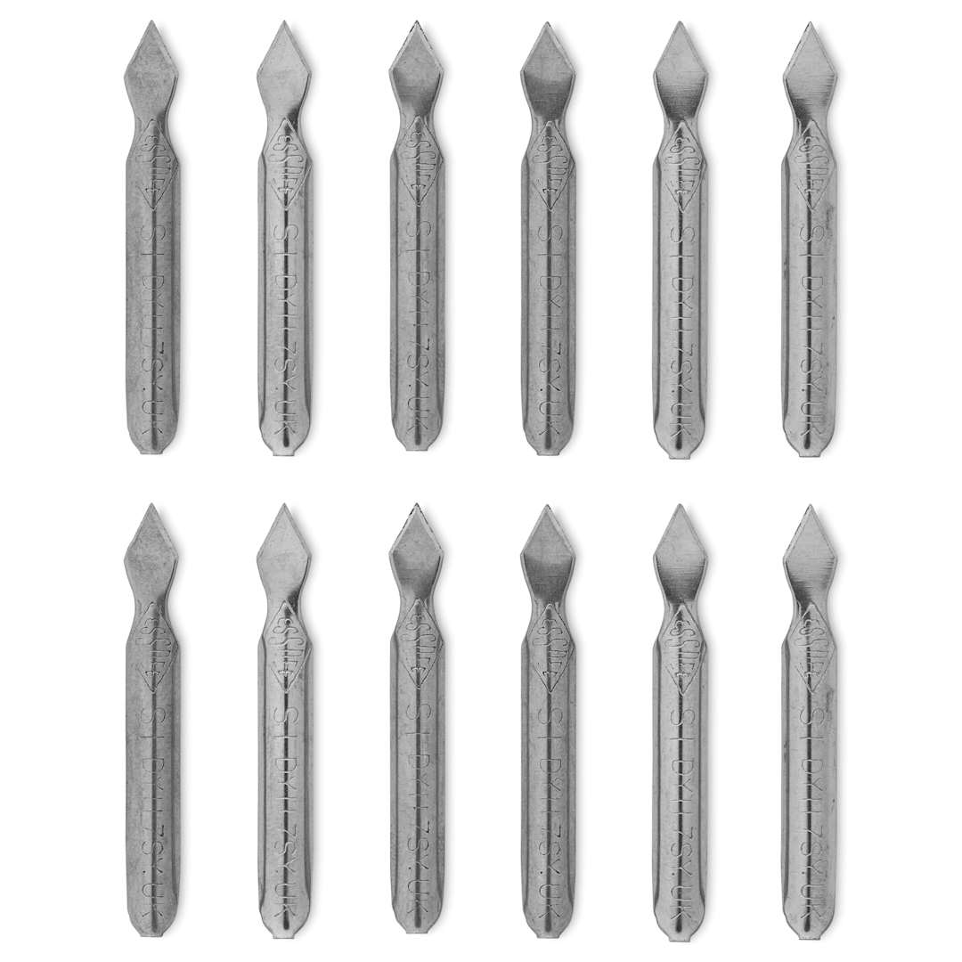 Open in modal - Essdee Scratchboard Scraper Cutters - Style 1, Pkg of 12