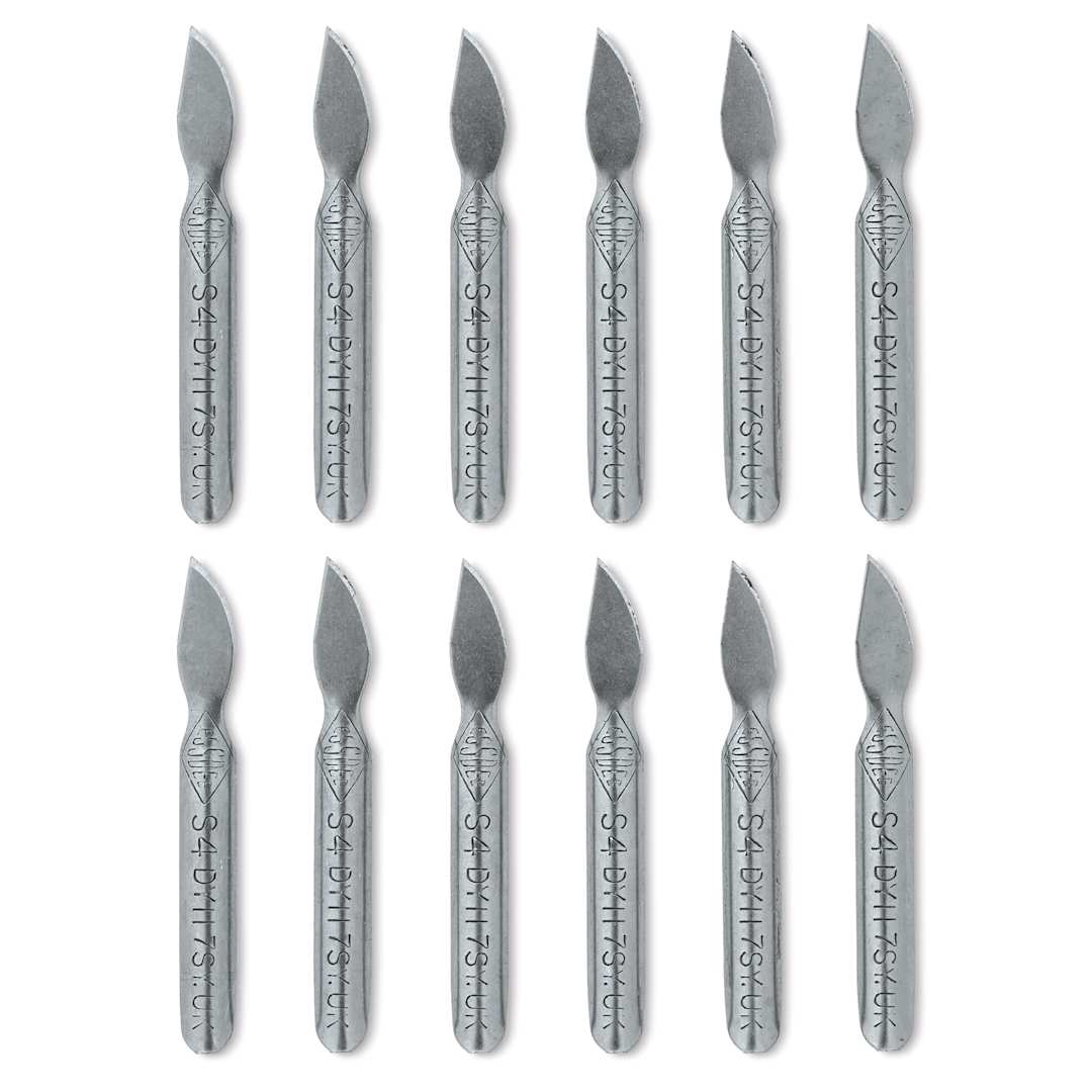 Open in modal - Essdee Scratchboard Scraper Cutters - Style 4, Pkg of 12