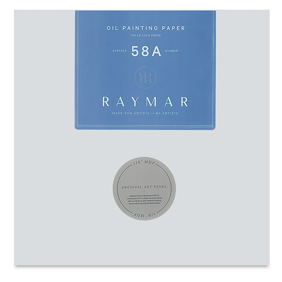 Open in modal - RayMar Arches Oil Paper Panel - 10" x 10"