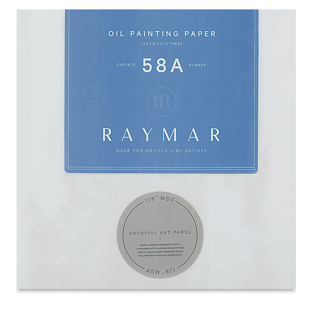 Open in modal - RayMar Arches Oil Paper Panel - 8" x 8"