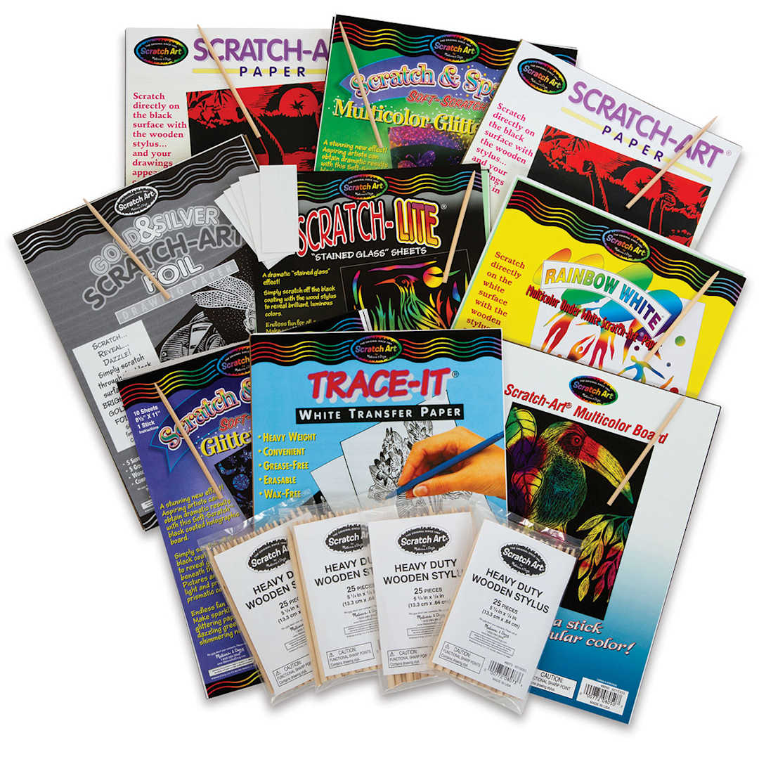 Open in modal - Scratch-Art Variety Classroom Pack