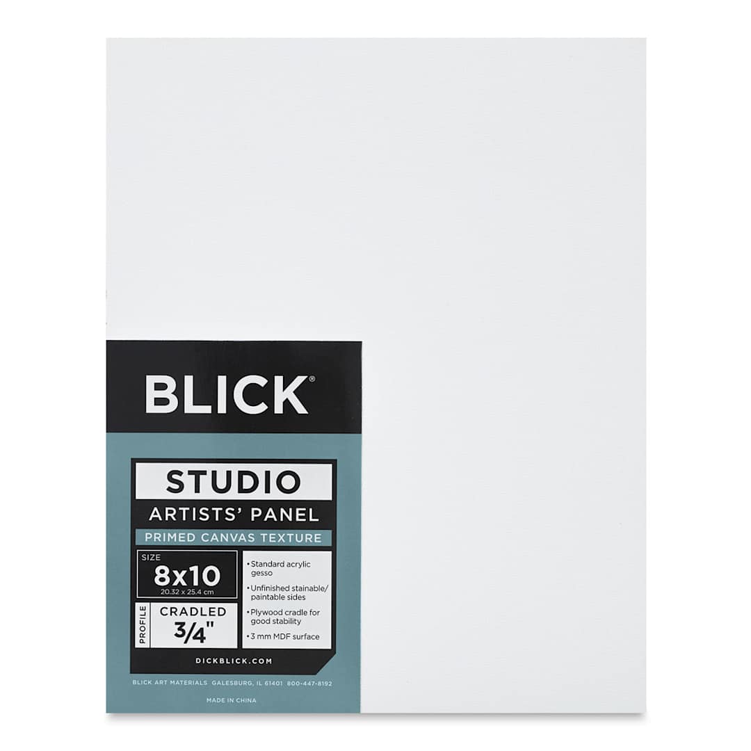 Open in modal - Blick Studio Artists' Board - 8" x 10" x 3/4", Traditional