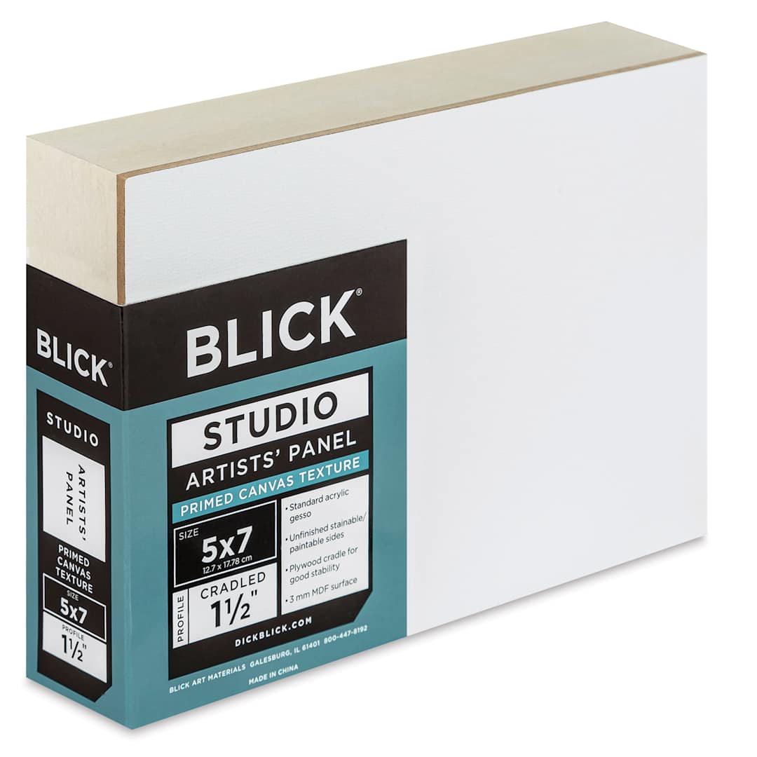 Open in modal - Blick Studio Artists' Board - 5" x 7" x 1-1/2", Gallery