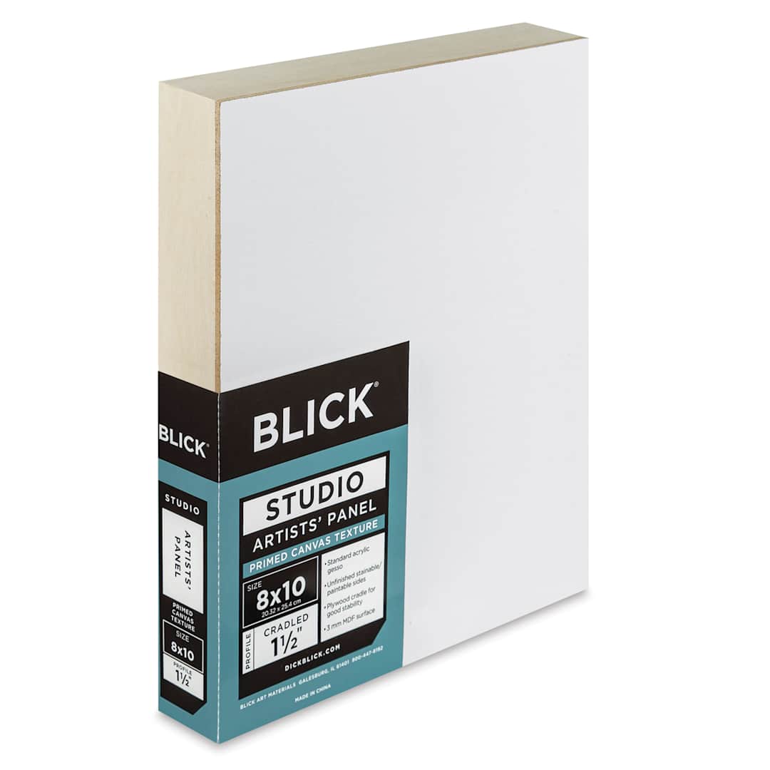 Open in modal - Blick Studio Artists' Board - 8" x 10" x 1-1/2", Gallery