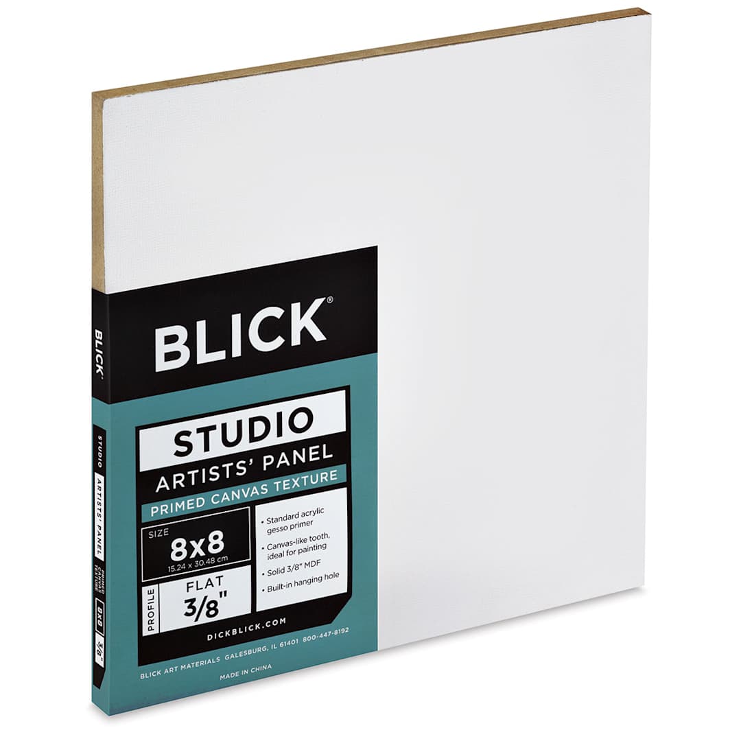 Open in modal - Blick Studio Artists' Board - 8" x 8" x 3/8", Flat
