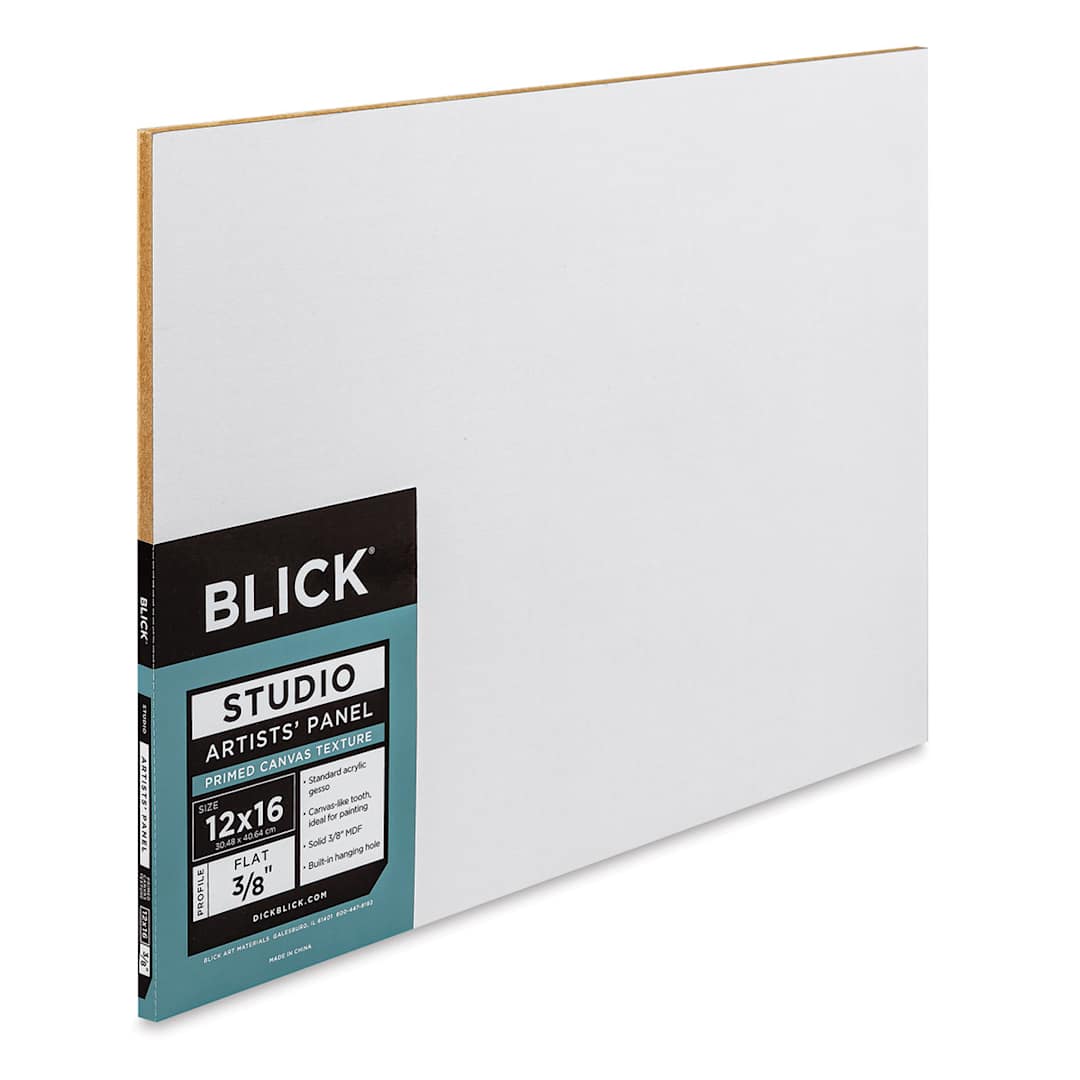 Open in modal - Blick Studio Artists' Board - 12" x 16" x 3/8", Flat