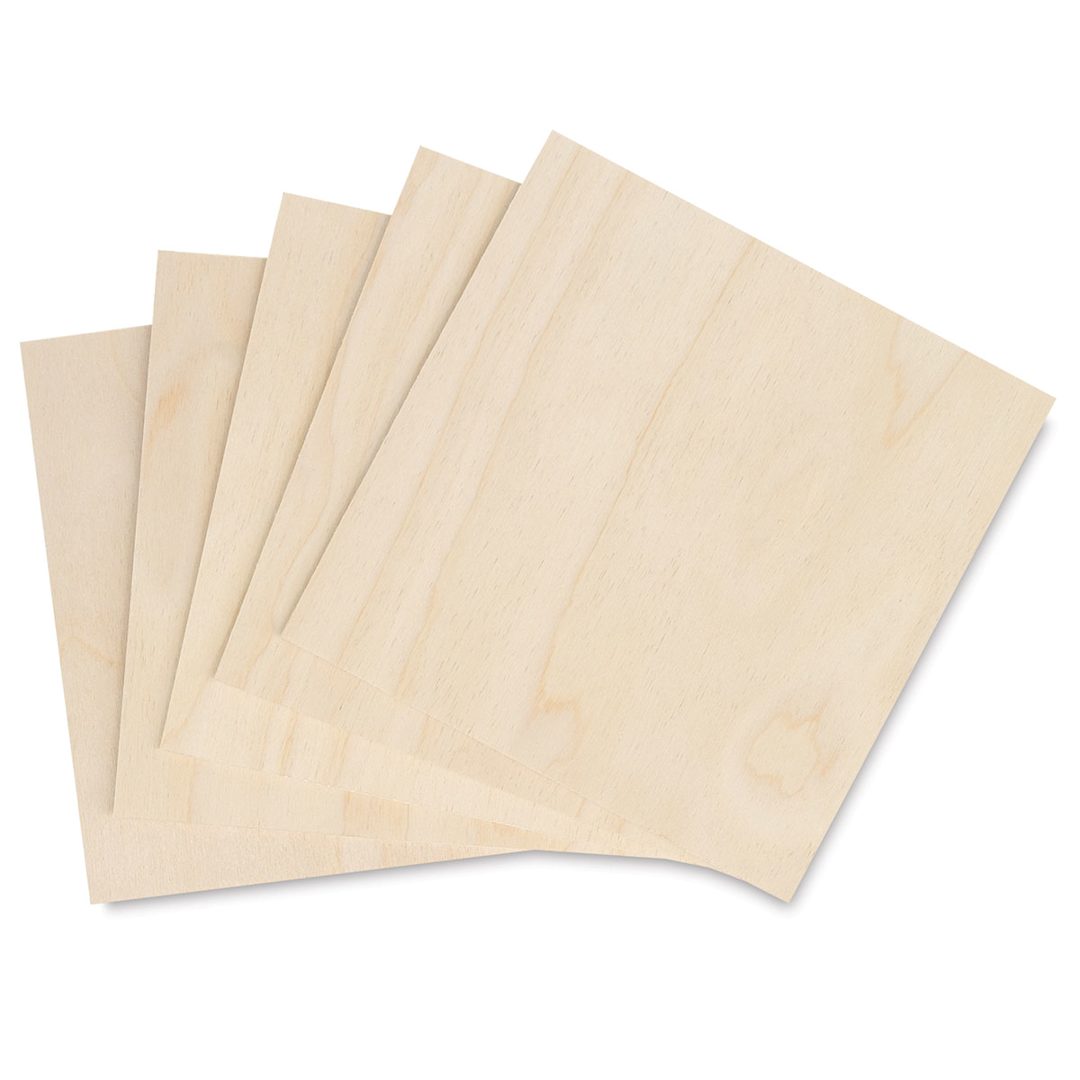 Open in modal - Birch Panel Pack - 12" x 12" x 1/8", Pkg of 5