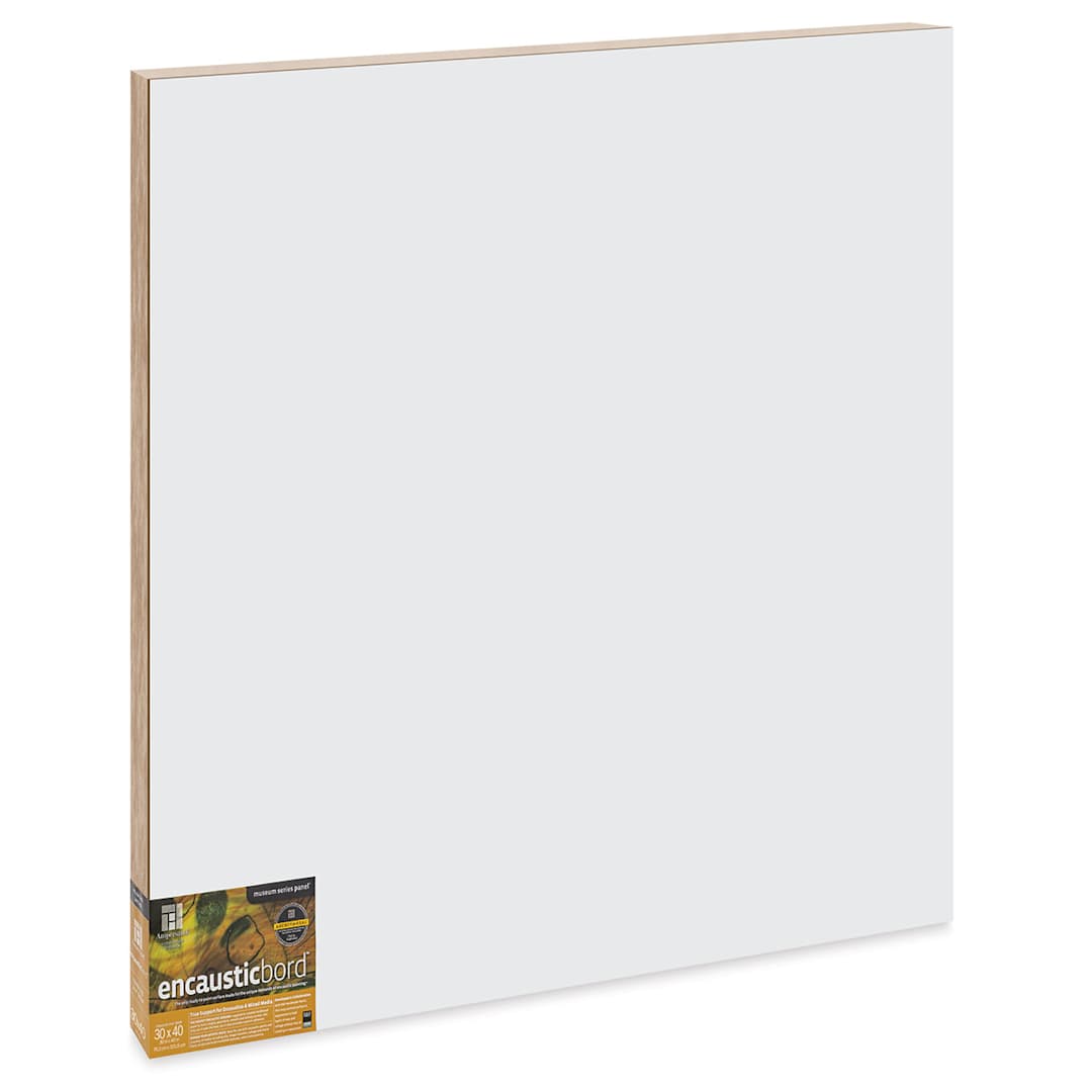 Open in modal - Ampersand Encausticbord - 30" x 40" x 2-1/8", Cradled