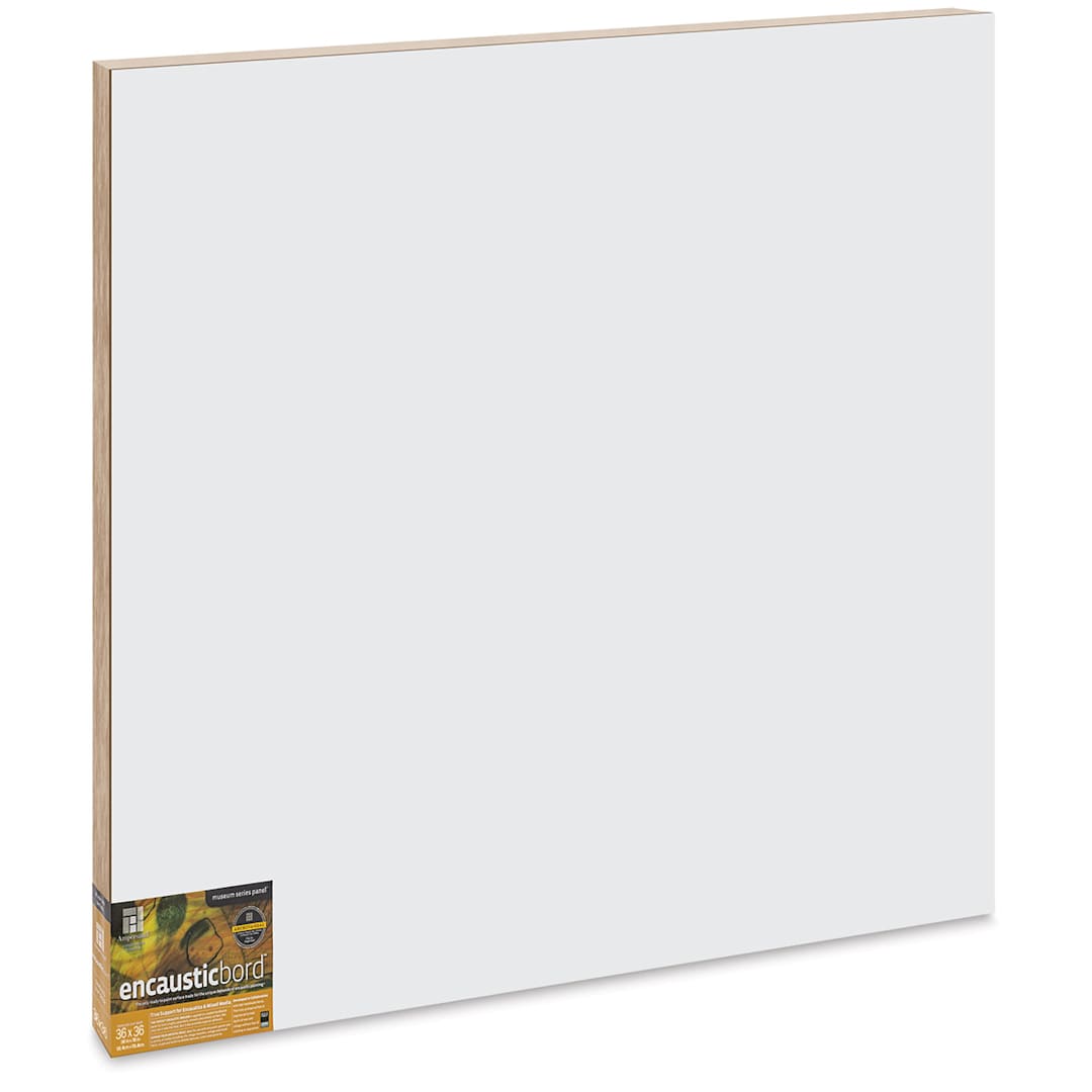 Open in modal - Ampersand Encausticbord - 36" x 36" x 2-1/8", Cradled