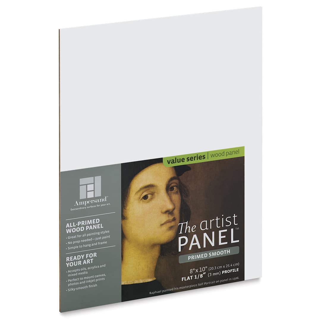 Open in modal - Ampersand Value Series Artist Panel - Smooth, 8" x 10", 1/8" Profile