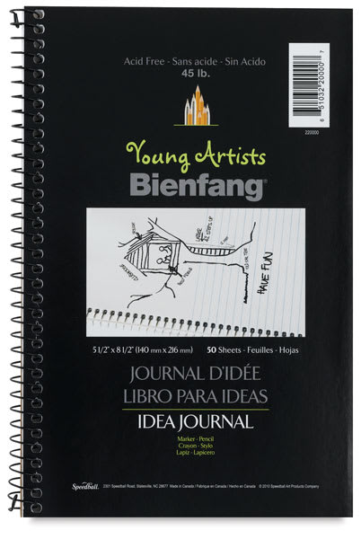 Open in modal - Young Artists Idea Journal, 50 Sheets