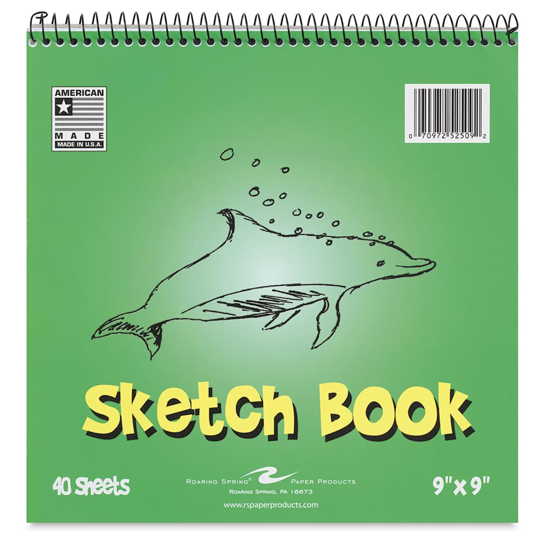Open in modal - Roaring Spring Kid's Sketch Book - 9" x 9"