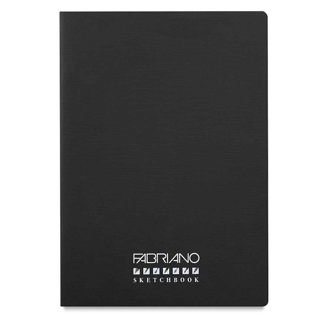 Open in modal - Fabriano Accademia Sketchbook - Top view of Front cover