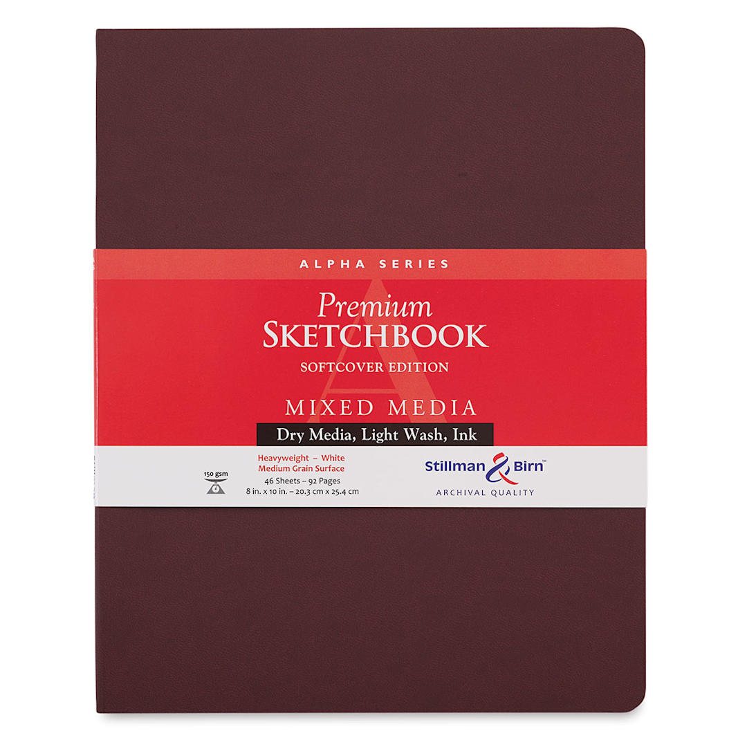 Open in modal - Stillman & Birn Alpha Series Softcover Sketchbook - 10" x 8"