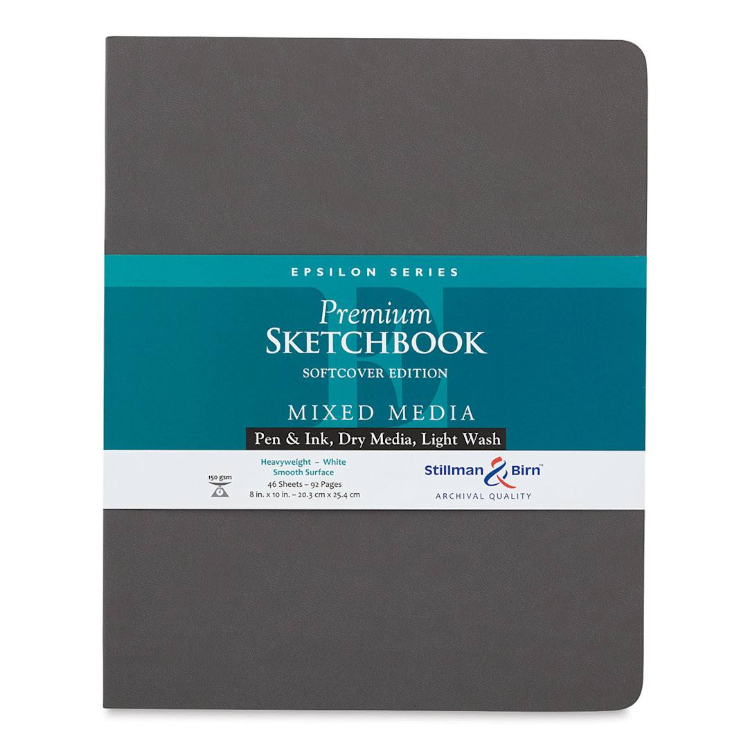 Open in modal - Stillman & Birn Epsilon Series Sketchbook - 10" x 8", Softcover