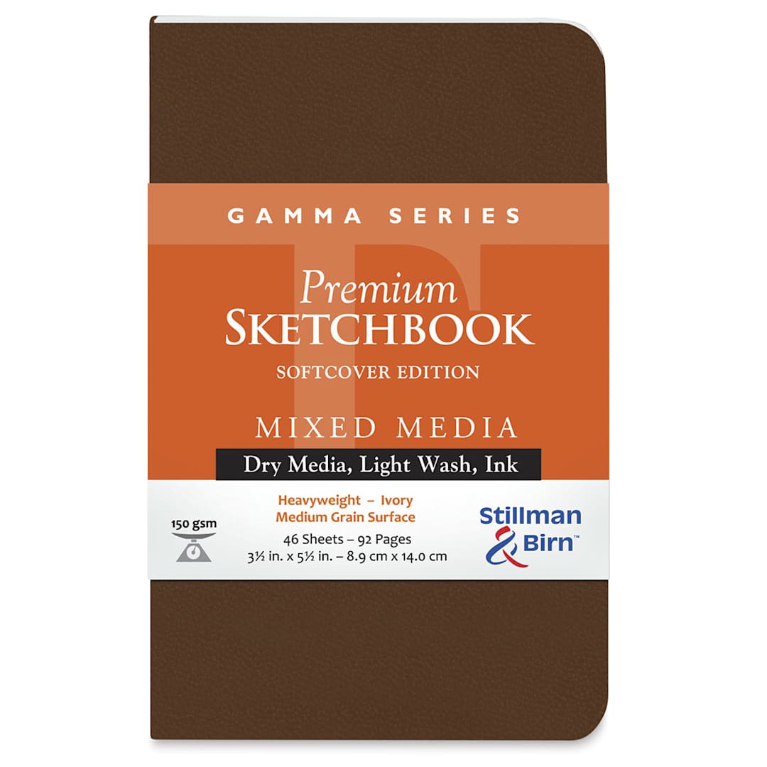 Open in modal - Stillman & Birn Gamma Series Softcover Sketchbook - 5-1/2" x 3-1/2"