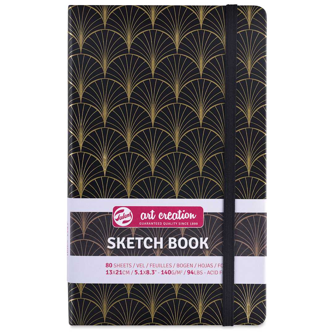 Open in modal - Royal Talens Art Creations Sketchbook - 5.1" x 8.3", Art Deco, front