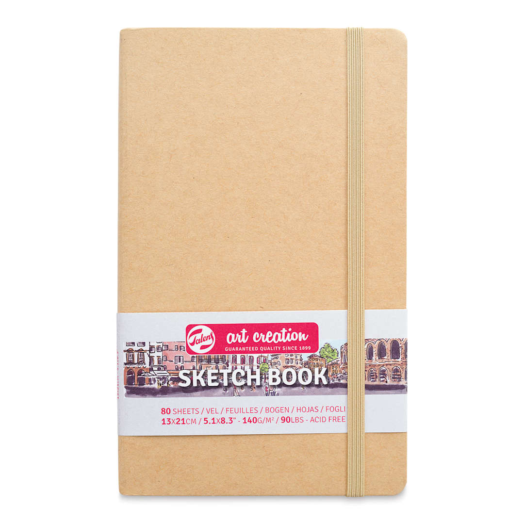 Open in modal - Talens Art Creations Sketchbook - Front of Kraft Sketchbook