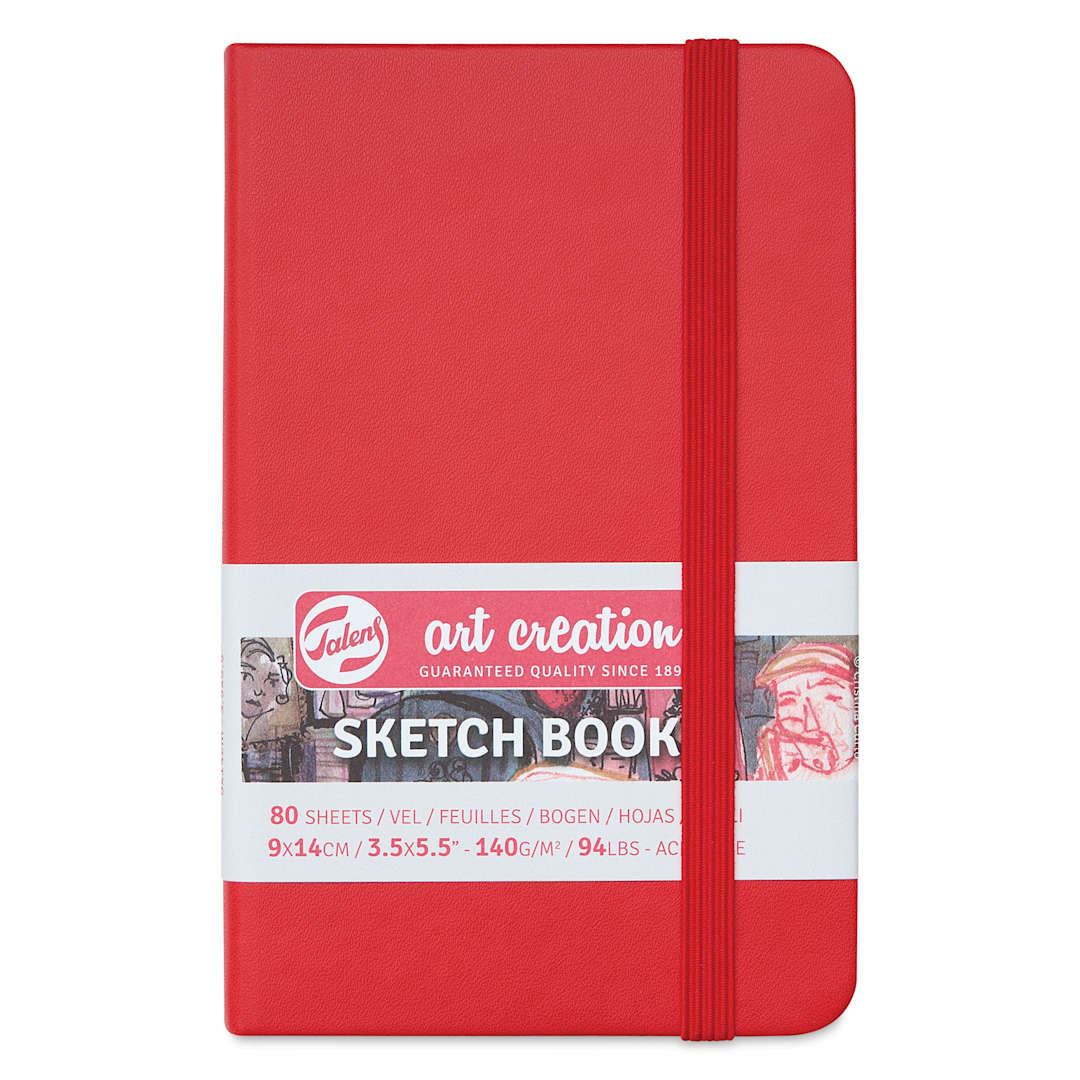 Open in modal - Royal Talens Art Creations Sketchbook - 3.5" x 5.5", Red, front cover