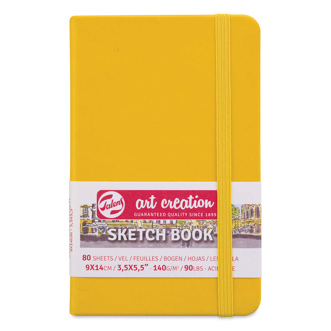 Open in modal - Royal Talens Art Creations Sketchbook - 3.5" x 5.5", Golden Yellow, front