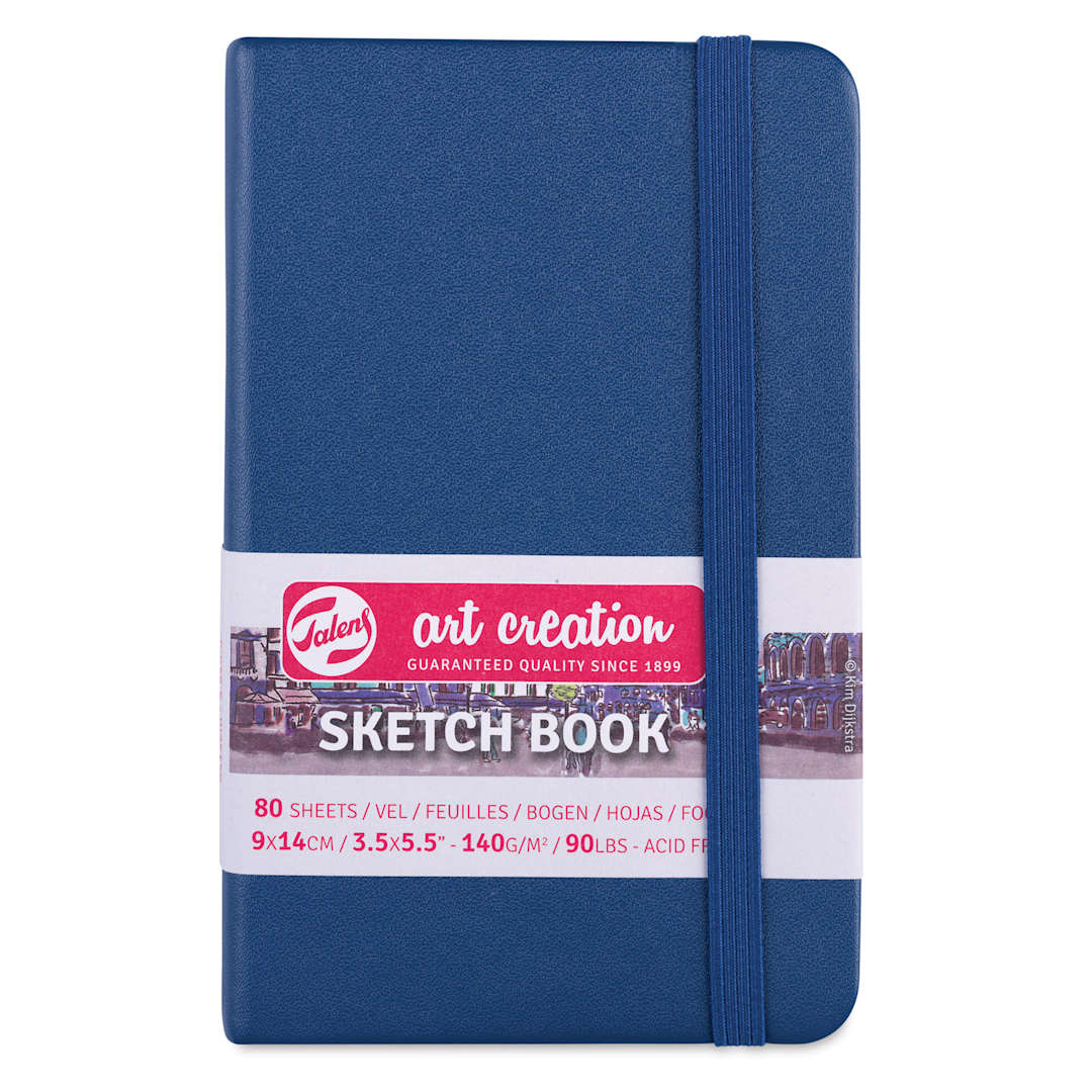 Open in modal - Royal Talens Art Creations Sketchbook - 3.5" x 5.5", Navy, front