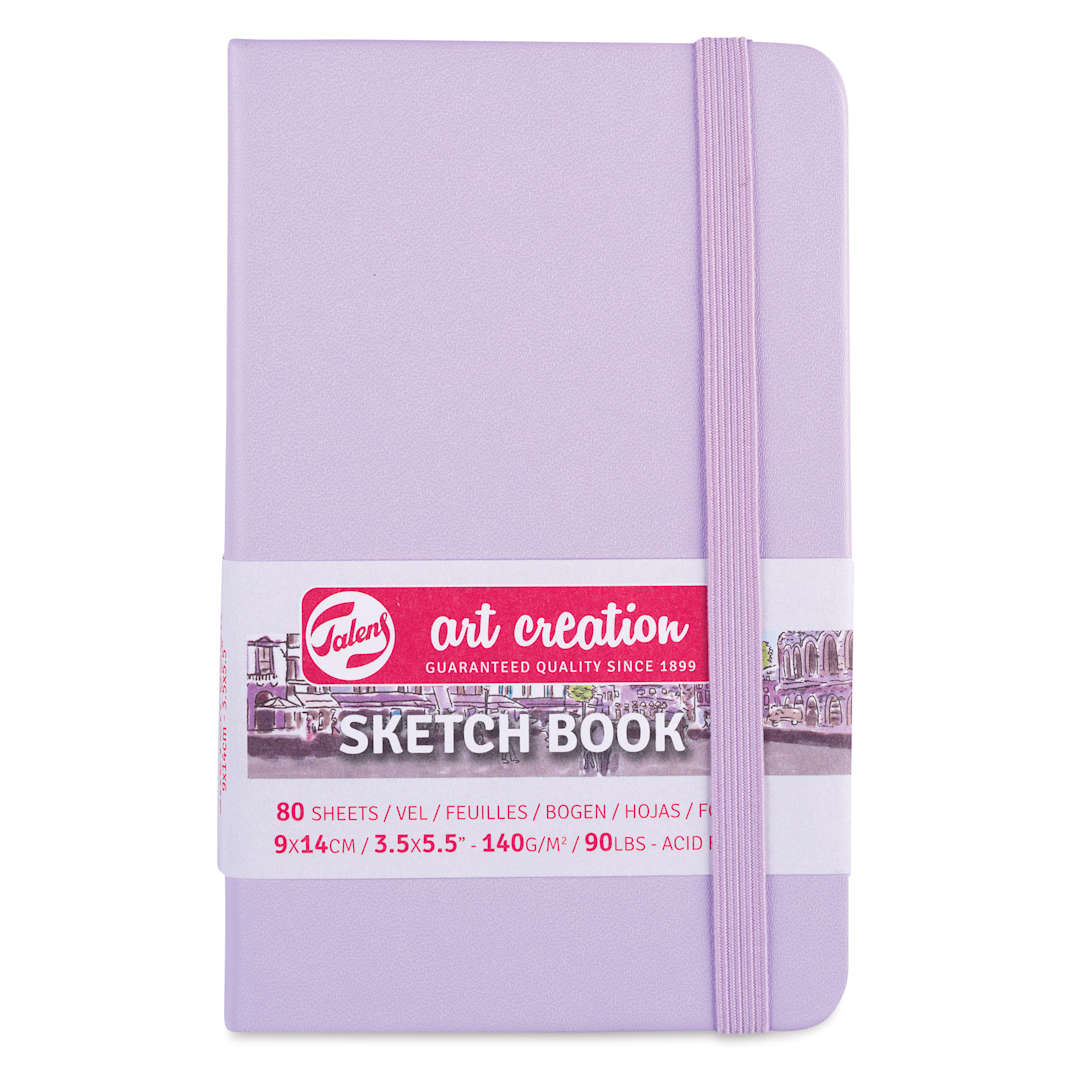 Open in modal - Royal Talens Art Creations Sketchbook - 3.5" x 5.5", Pastel Violet, front