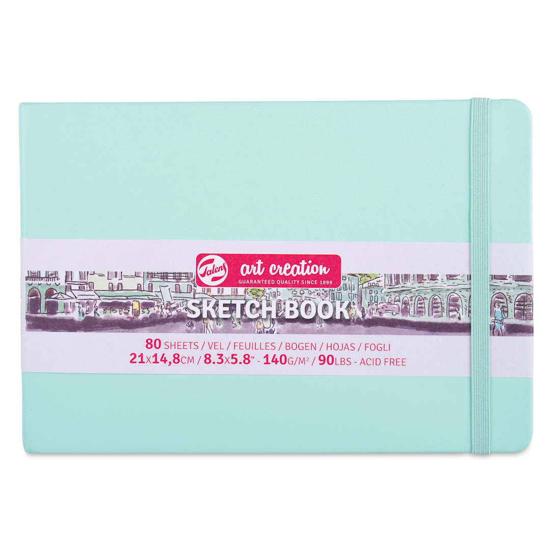 Open in modal - Royal Talens Art Creations Sketchbook - 5.8" x 8.3", Fresh Mint, front