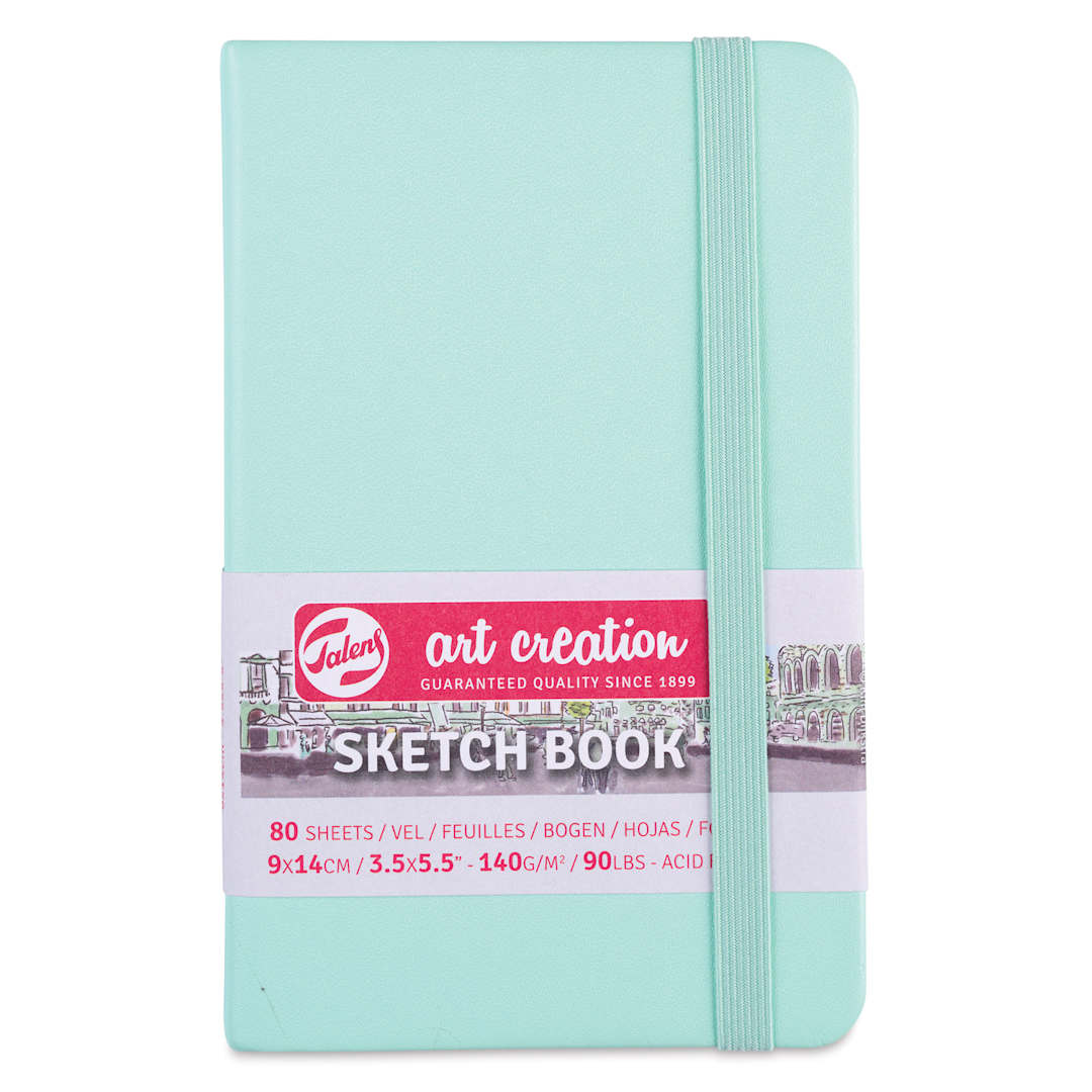 Open in modal - Royal Talens Art Creations Sketchbook - 3.5" x 5.5", Fresh Mint, front