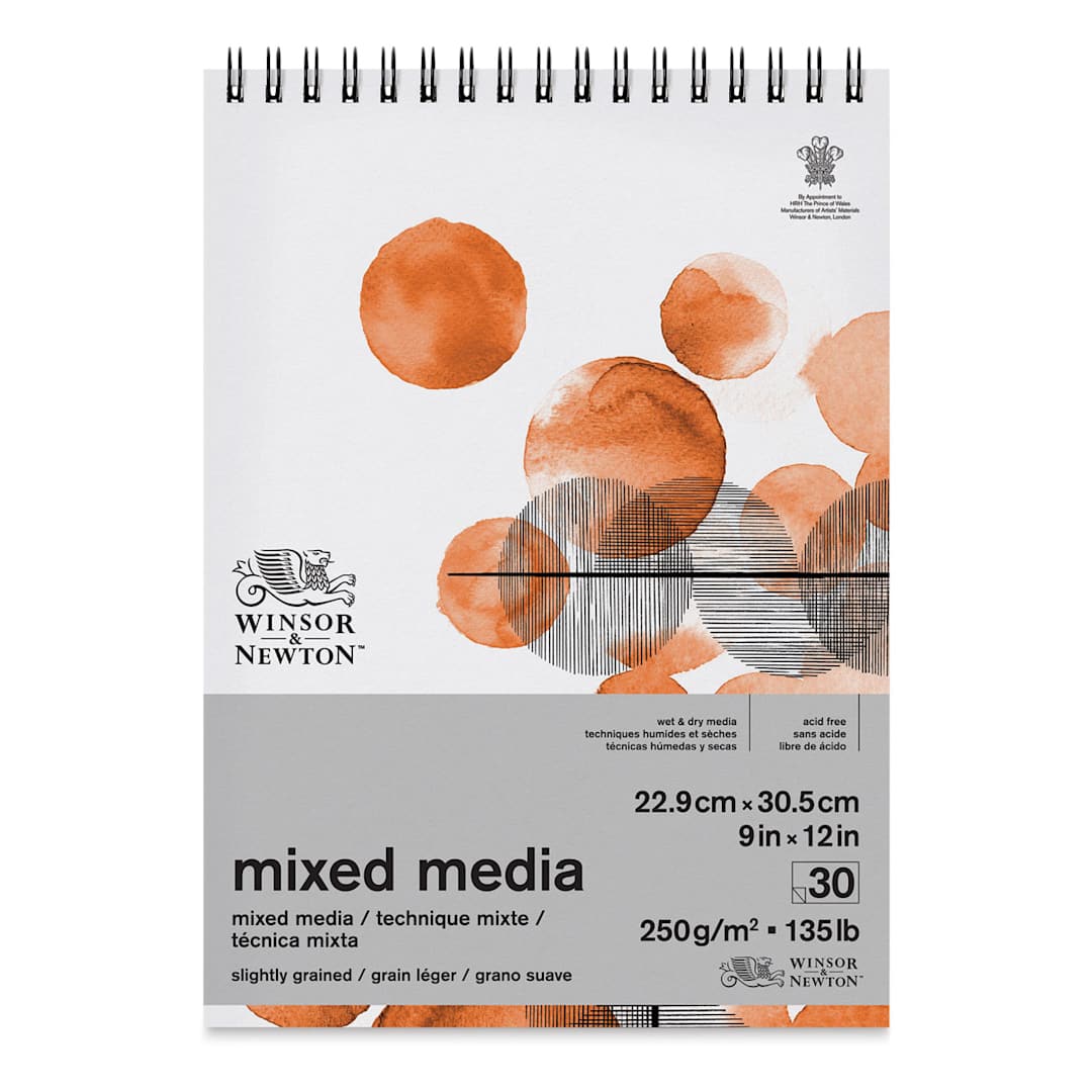 Open in modal - Winsor & Newton Mixed Media Pad - 9" x 12"