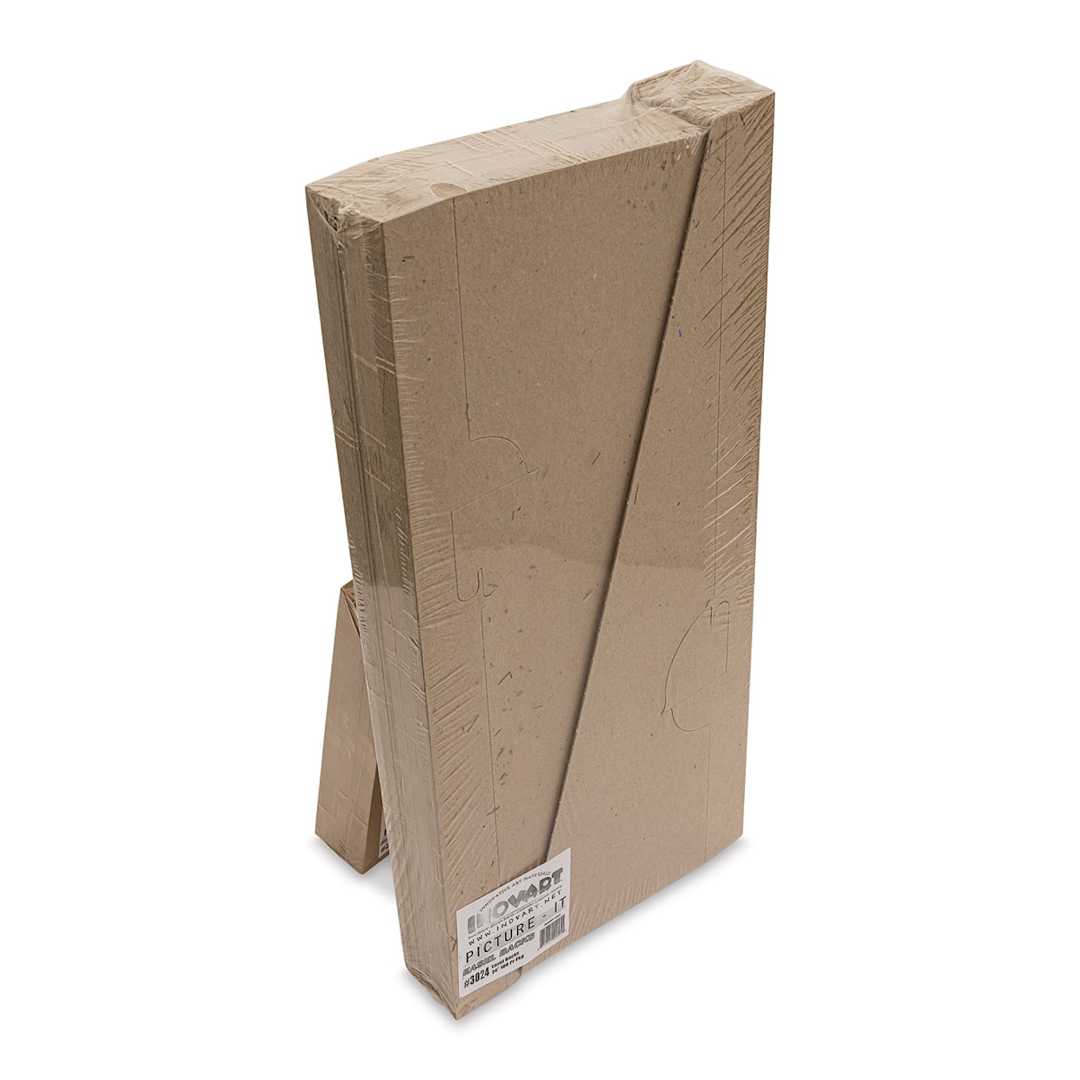 Open in modal - Locking Chipboard Easels - 24", Chipboard, Single-Wing, Pkg of 100
