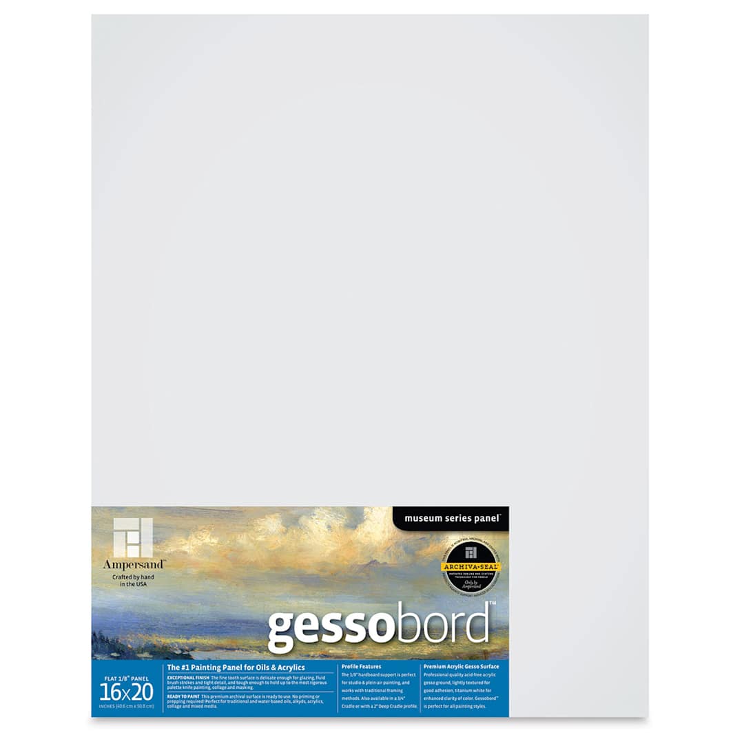 Open in modal - Ampersand Gessobord - 16'' x 20'', 1/8'' Flat