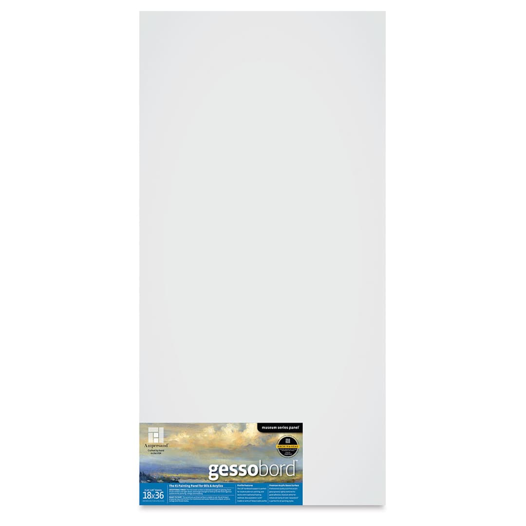 Open in modal - Ampersand Gessobord - 18'' x 36'', 1/8'' Flat