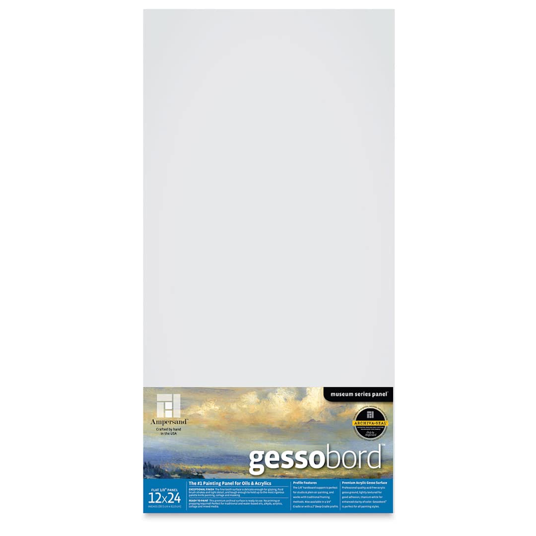 Open in modal - Ampersand Gessobord - 12'' x 24'', 1/8'' Flat