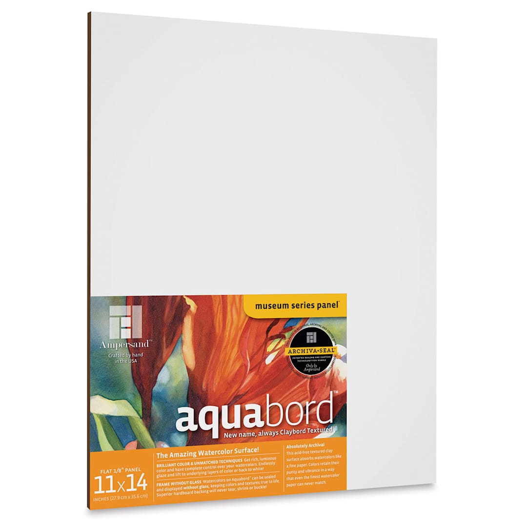 Open in modal - Ampersand Aquabord Panel - 11" x 14", 1/8" Flat