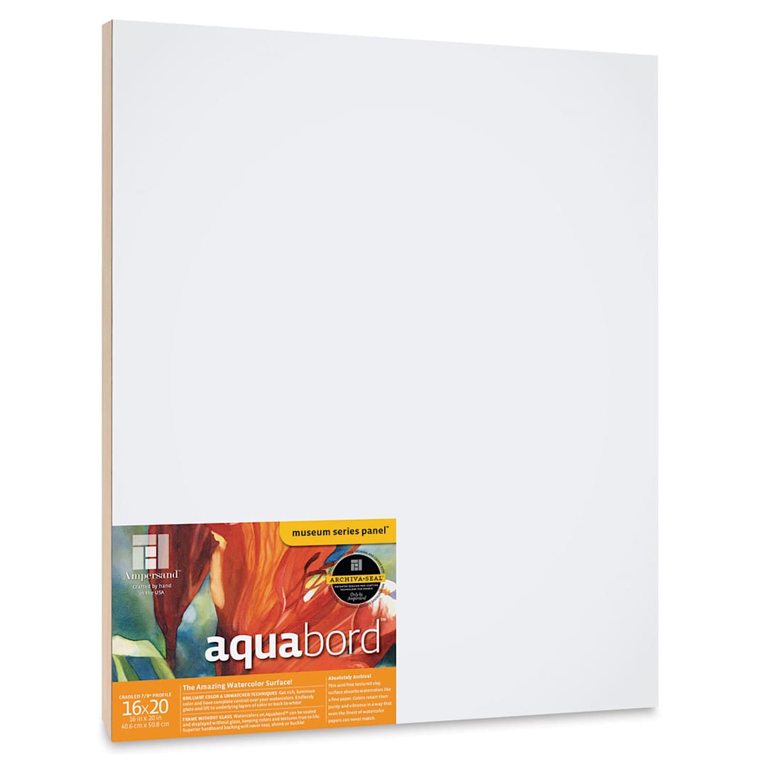 Open in modal - Ampersand Aquabord Panel - 16" x 20", 7/8" Cradled